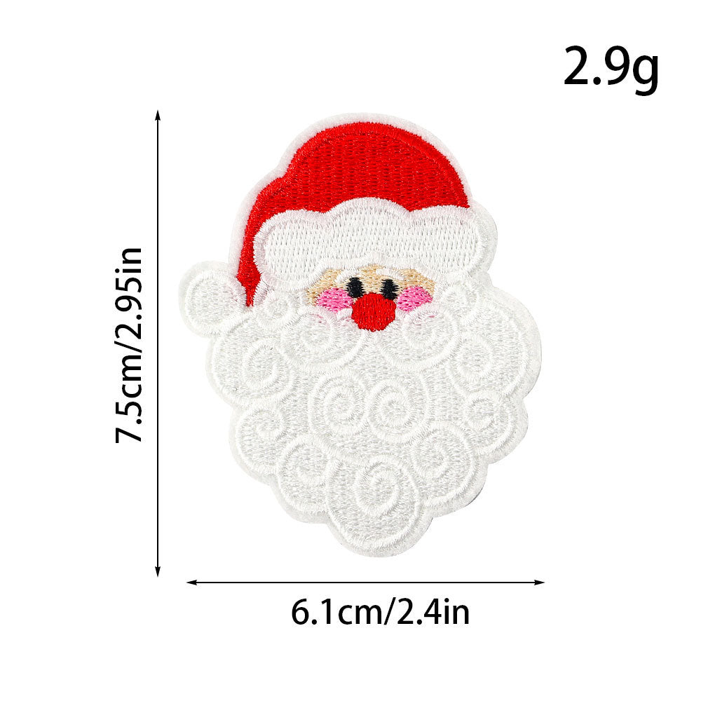 Wholesale Cartoon Christmas patch embroidery